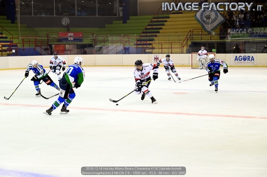 2019-12-14 Hockey Milano Bears-Chiavenna 4116 Gabriele Asinelli